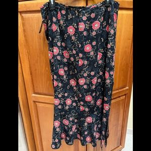 NWT Sag Harbor long skirt with beautiful floral design, size 16